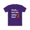 Snak... But The Spicy Kind T-Shirt — Funny Southern Slang Tee with Flaming Pepper Graphic